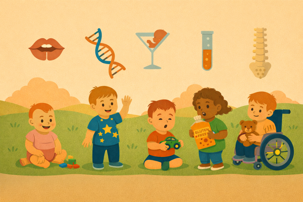 congenital abnormalities and genetic disorders